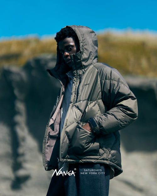 スタンドカラーハーフジッププルオーバー | Saturdays NYC Japan