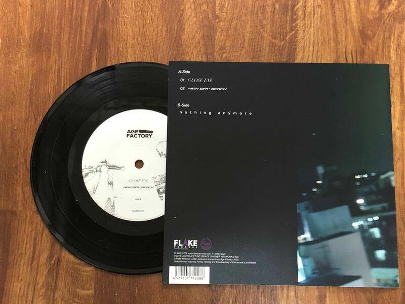 NEWS】Age Factory、初のアナログ盤をFLAKE RECORDSからリリース