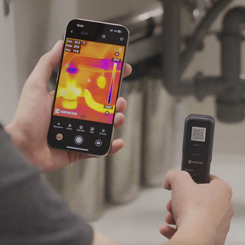 HIKMICRO MiniX スマホ用サーマルカメラ (iOS/Android対応)【正規代理