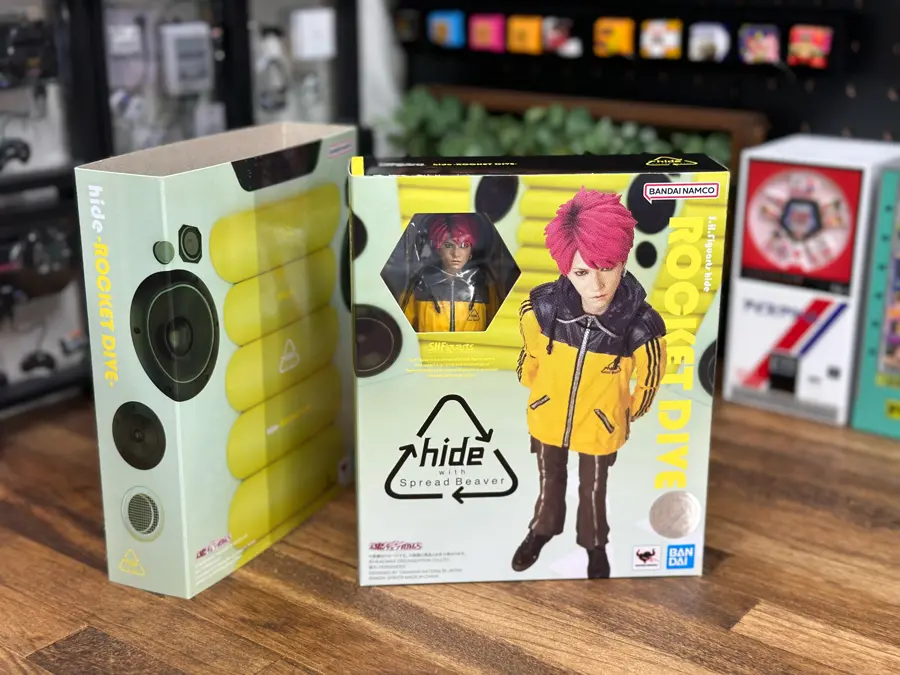 S.H.Figuarts hide -ROCKET DIVE- 念願のhideの可動フィギュアを手に