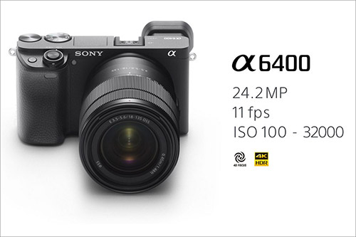 α6400 発表！進化が止まらないソニーミラーレスの「超エントリークラス