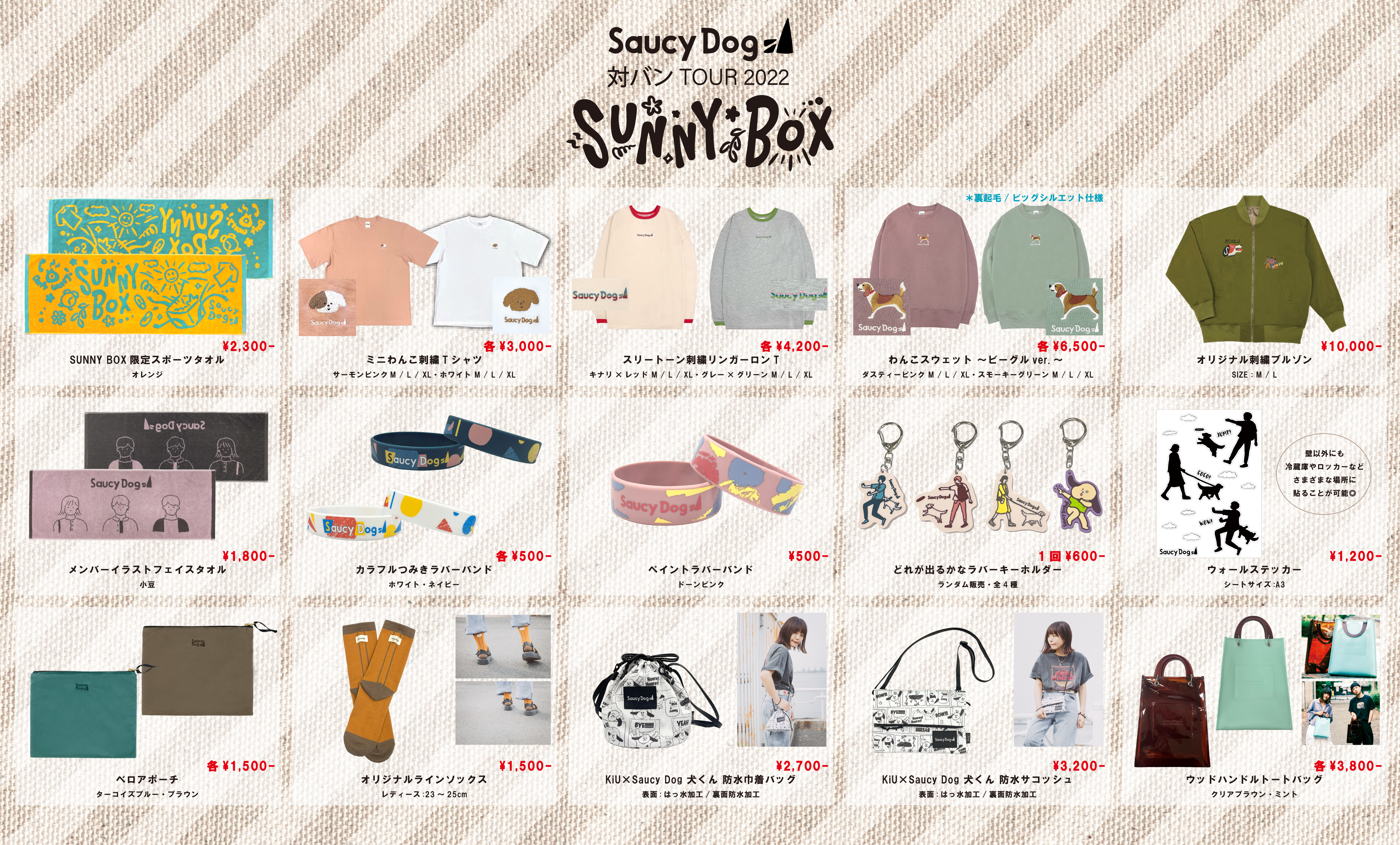 対バンツアー2022｜Saucy Dog Official Site