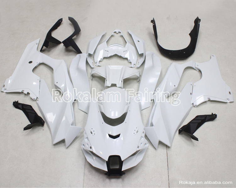 Body Kit for Kawasaki Ninja ZX-10R 2021-2023 | White ABS Fairing