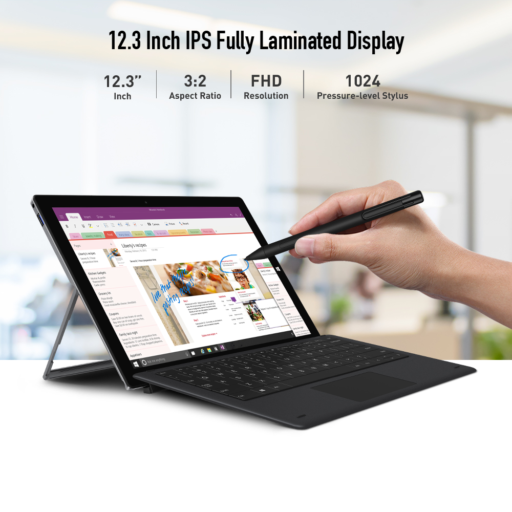 CHUWI UBook Pro タブレット 12.3インチ 1920*1280 Win 10 Intel