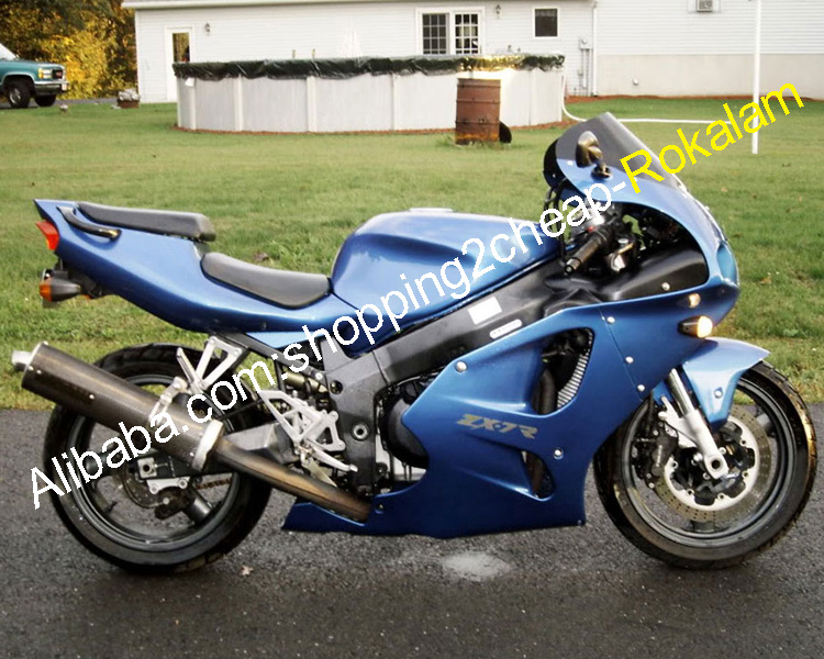 カワサキ ニンジャ ZX7R 1996-2003 ZX-7R ZX 7R ブルー ボディワーク