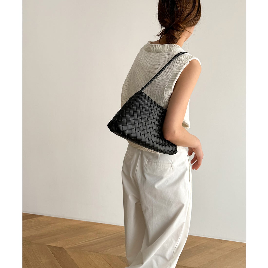 キャナルジーン CANAL JEAN diggity メッシュショルダーBAG （ブラック