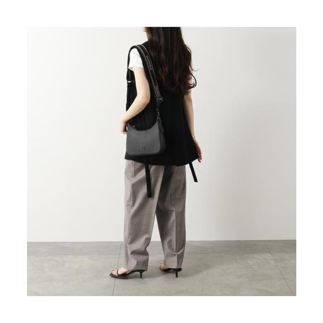 コーチ COACH COACH ショルダーバッグ HOBO ホーボー CJ842 （BLACK