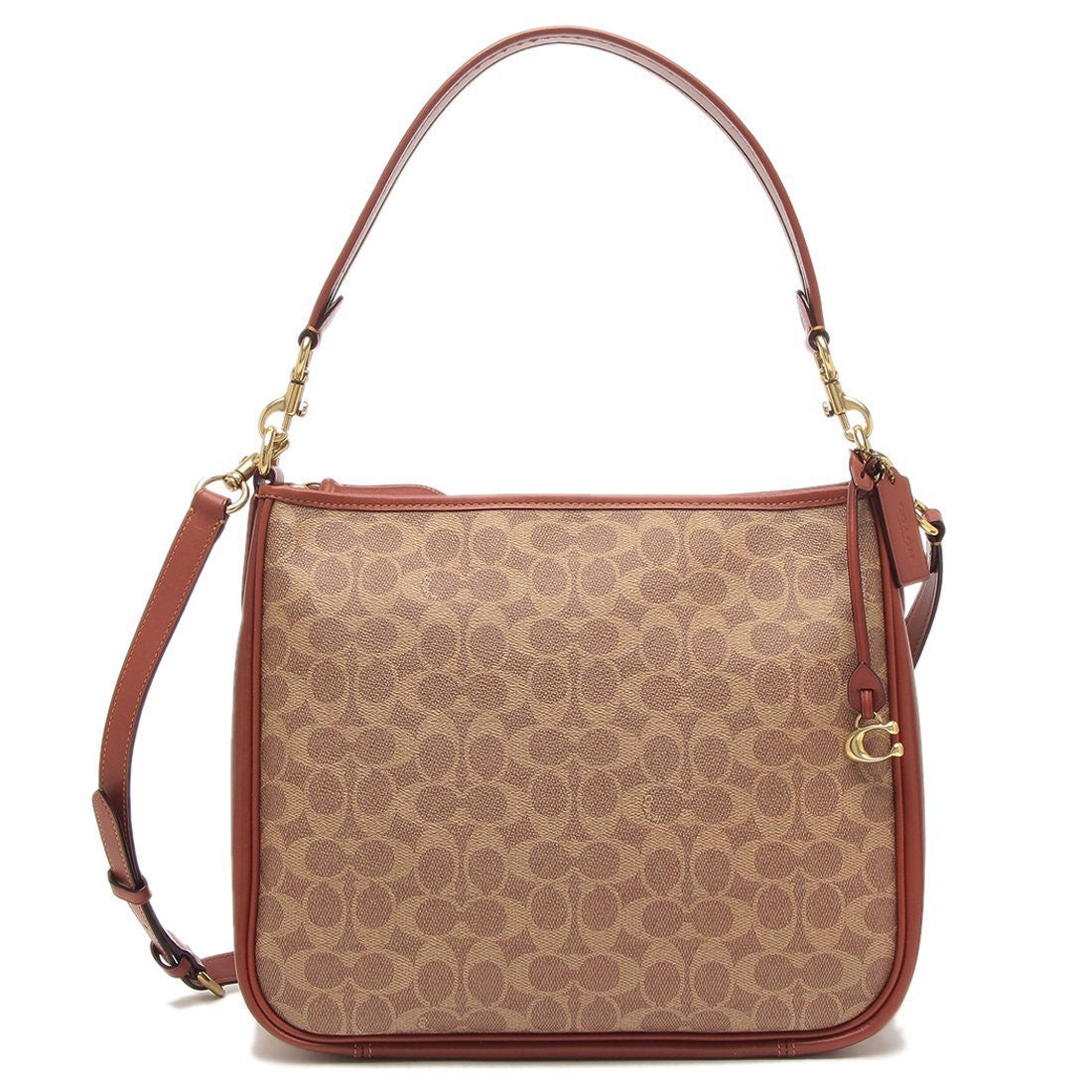 コーチ COACH ショルダーバッグ キャリー シグネチャー コーティド