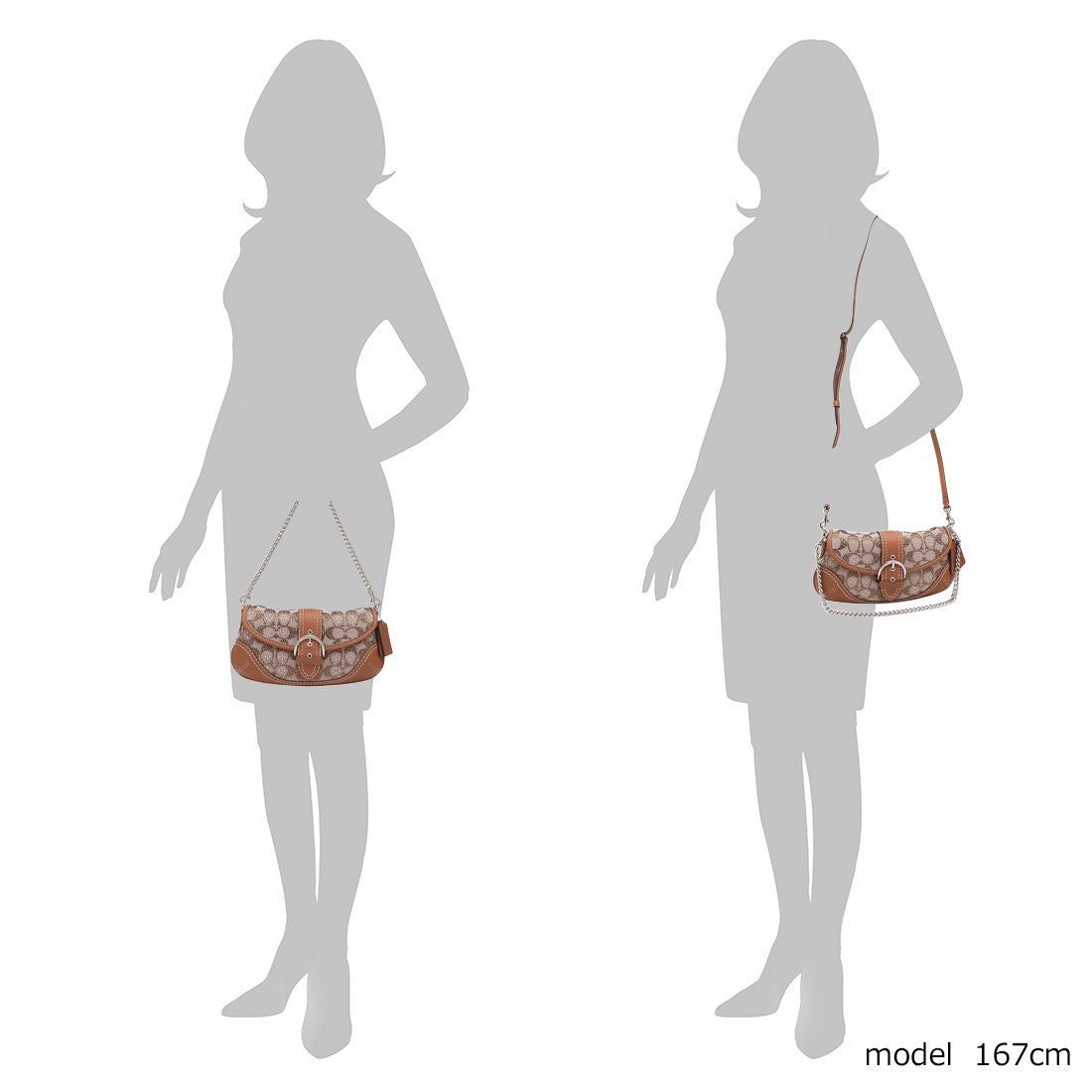 コーチ COACH ショルダーバッグ クリスタル シグネチャー ジャガード