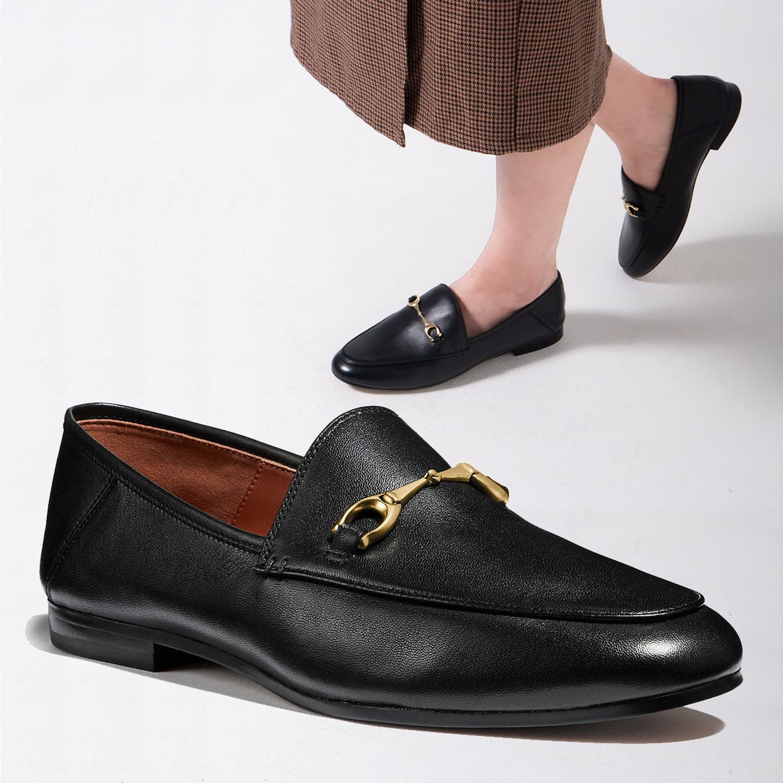 コーチ COACH HALEY LOAFER ハーレー ローファー 革靴 レザー シューズ