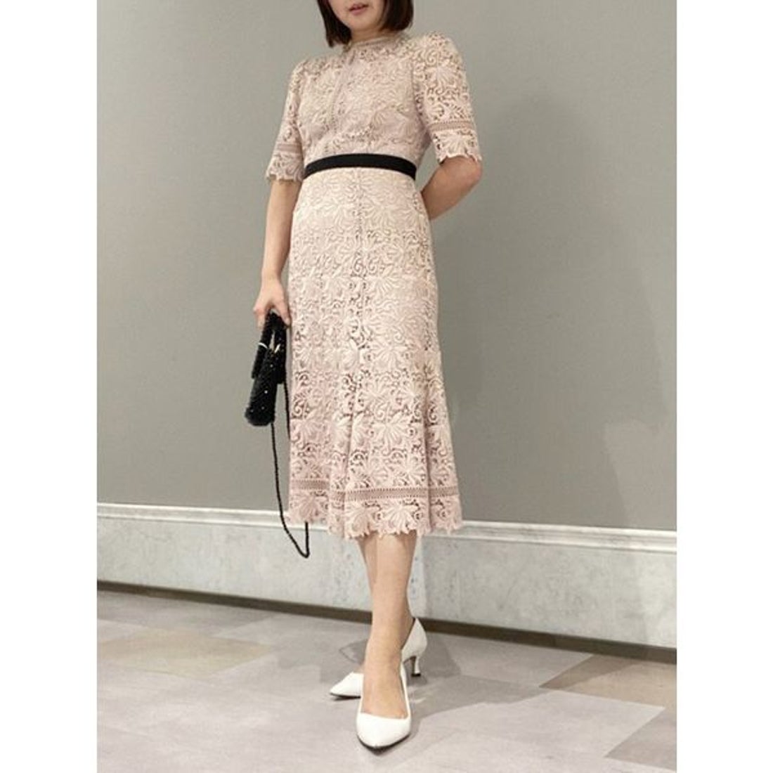 セルフォード CELFORD レースワンピース （BLU） - ファッション通販