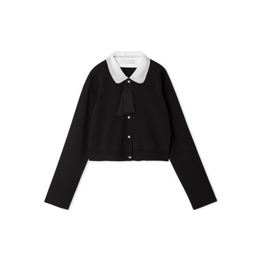 セルフォード CELFORD デタッチャブル総針カーディガン （BLK