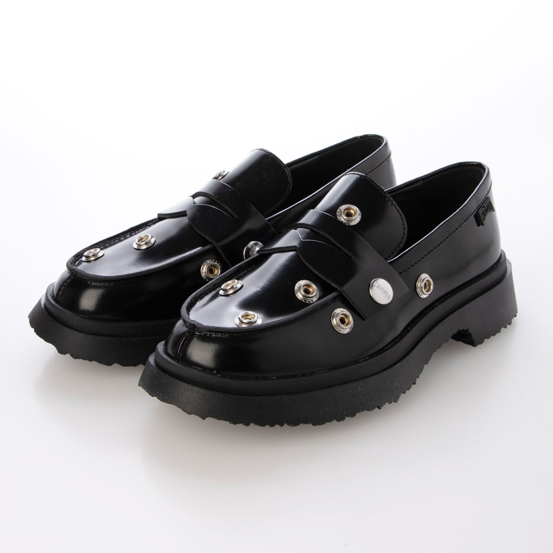 カンペール CAMPER TWINS / カジュアルシューズ （ブラック） -waja