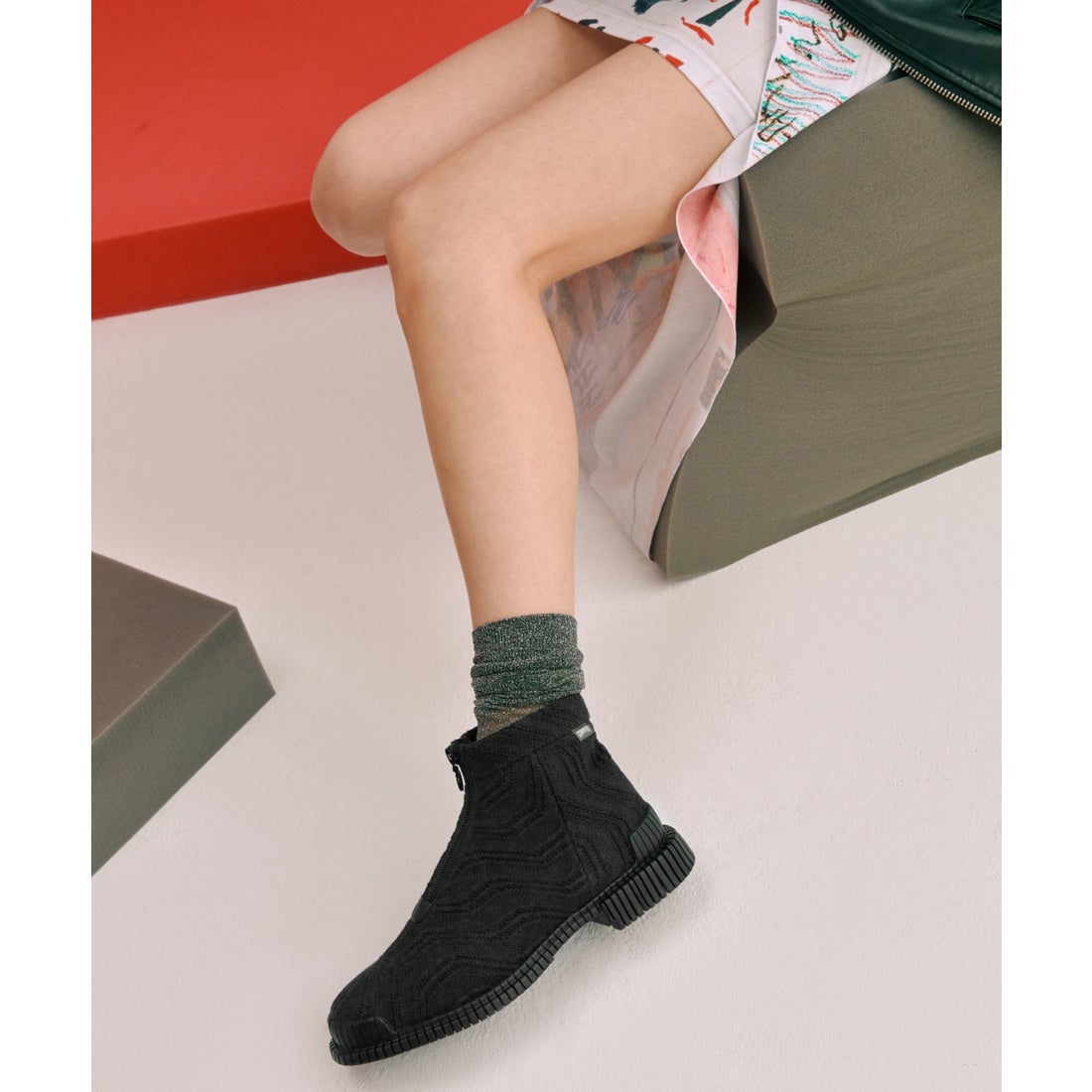 カンペール CAMPER [カンペール] PIX / ブーツ （ブラック） -靴