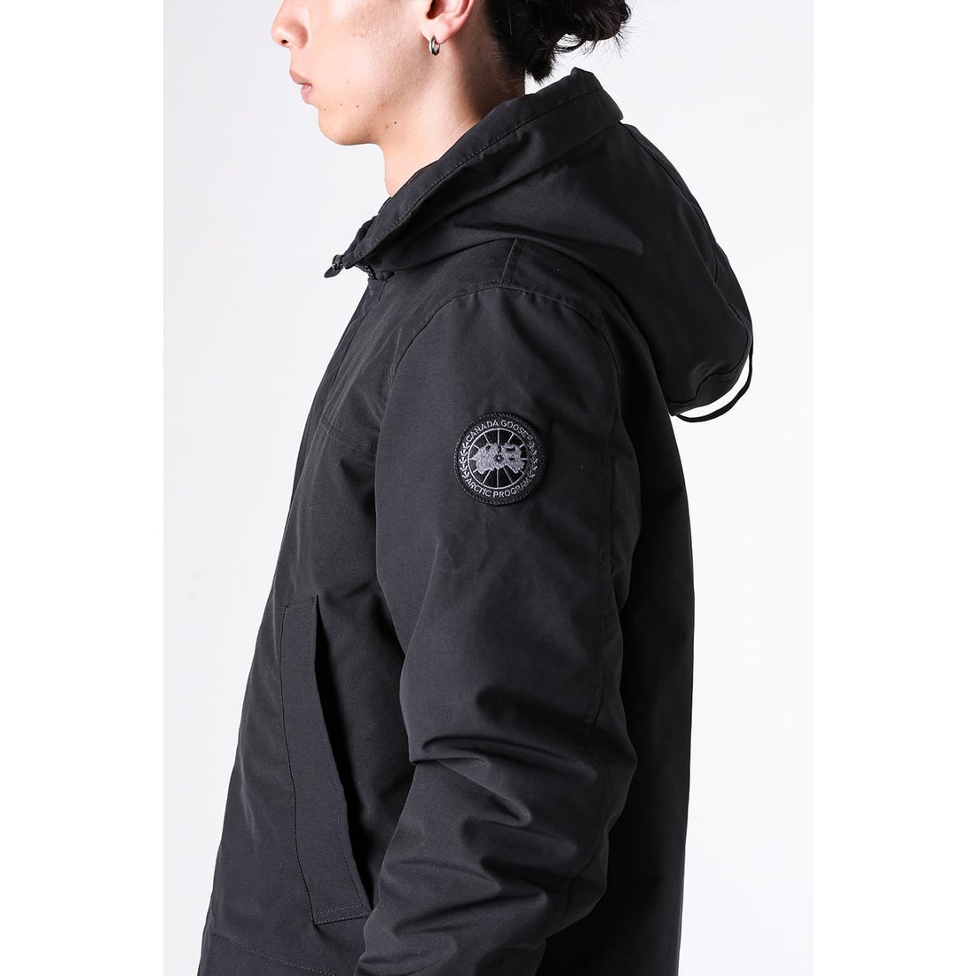 カナダグース CANADA GOOSE Langford Parka Black Label （Black