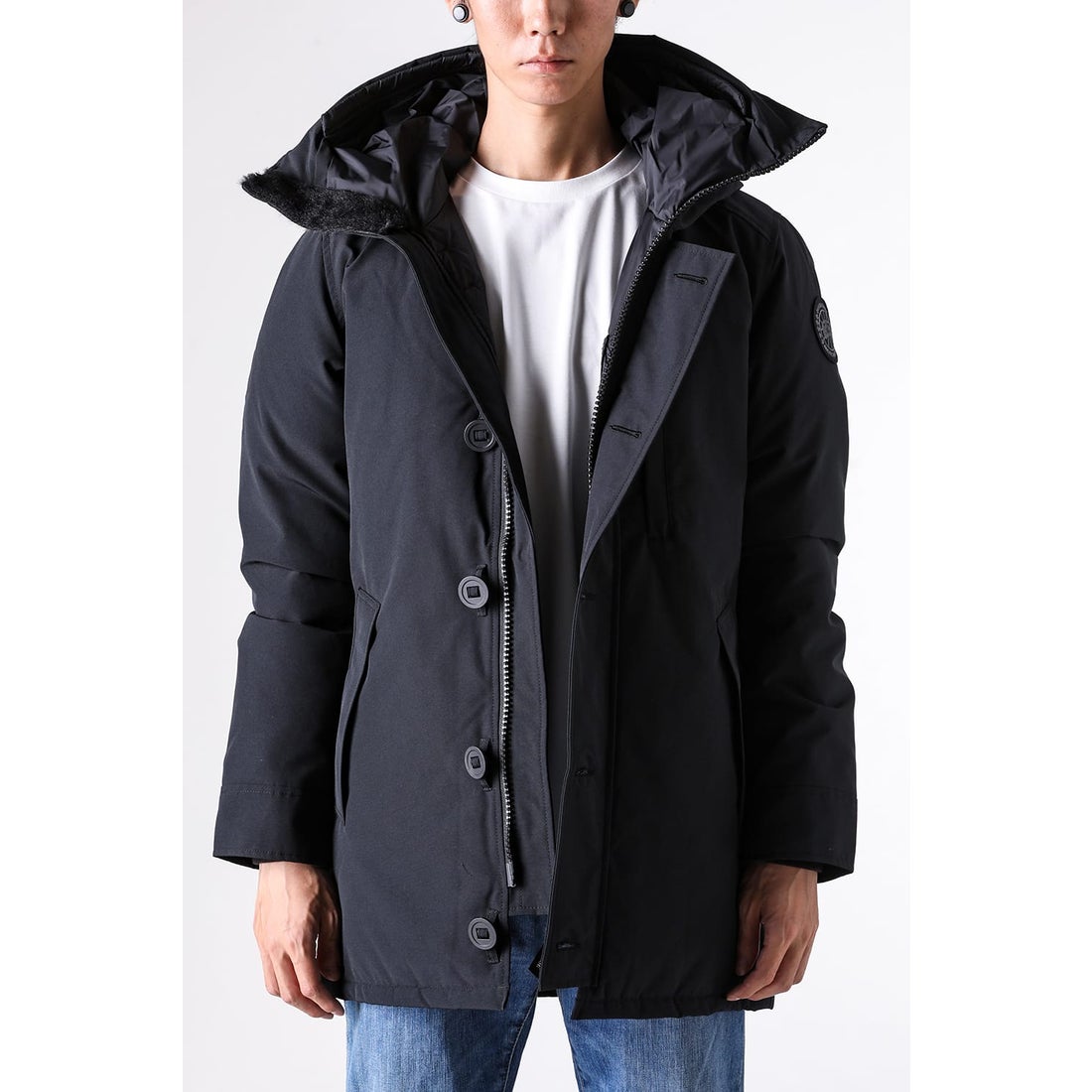カナダグース CANADA GOOSE Jasper Parka Black Label （Black