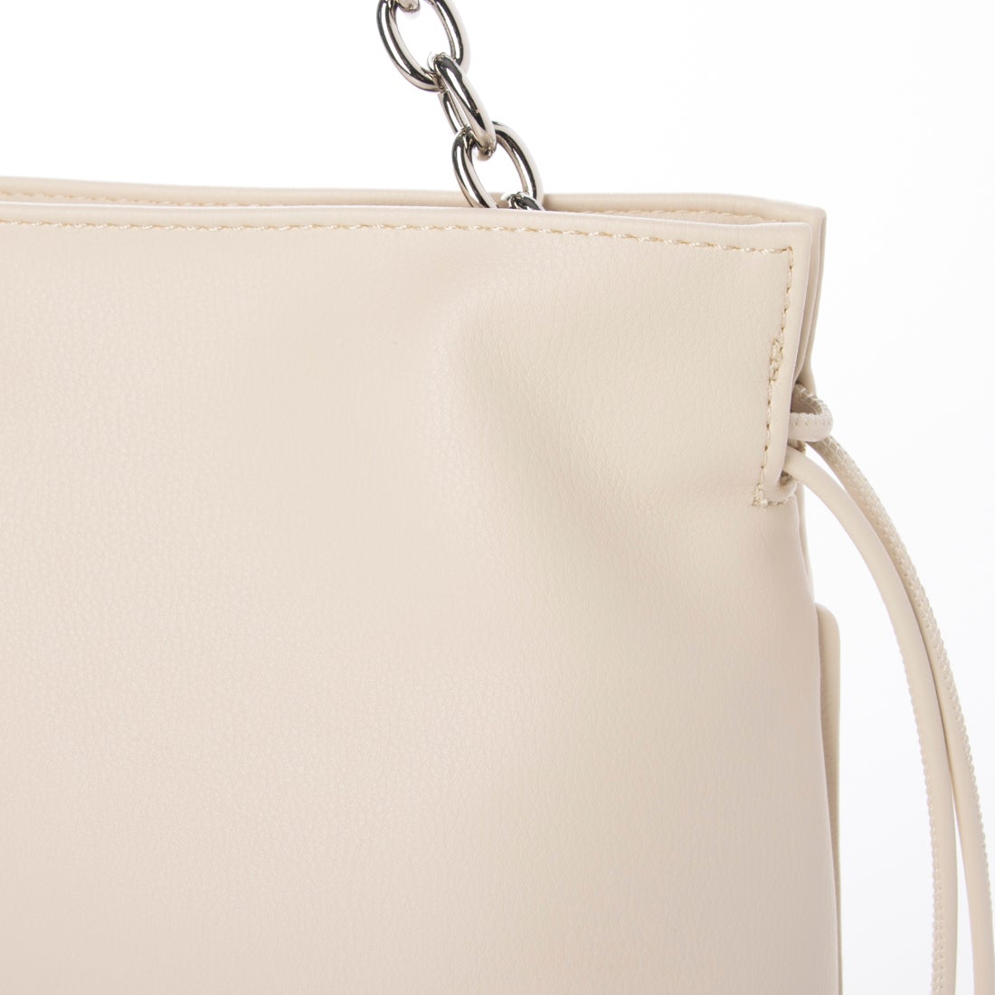 カシュカシュ cache cache スクエア巾着2wayショルダー （IV