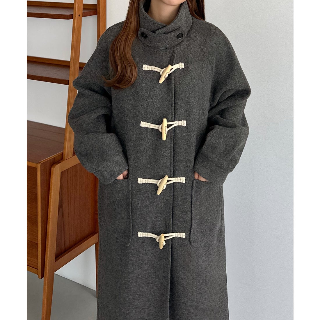 カラウティア callautia callautia オーバーダッフルコート