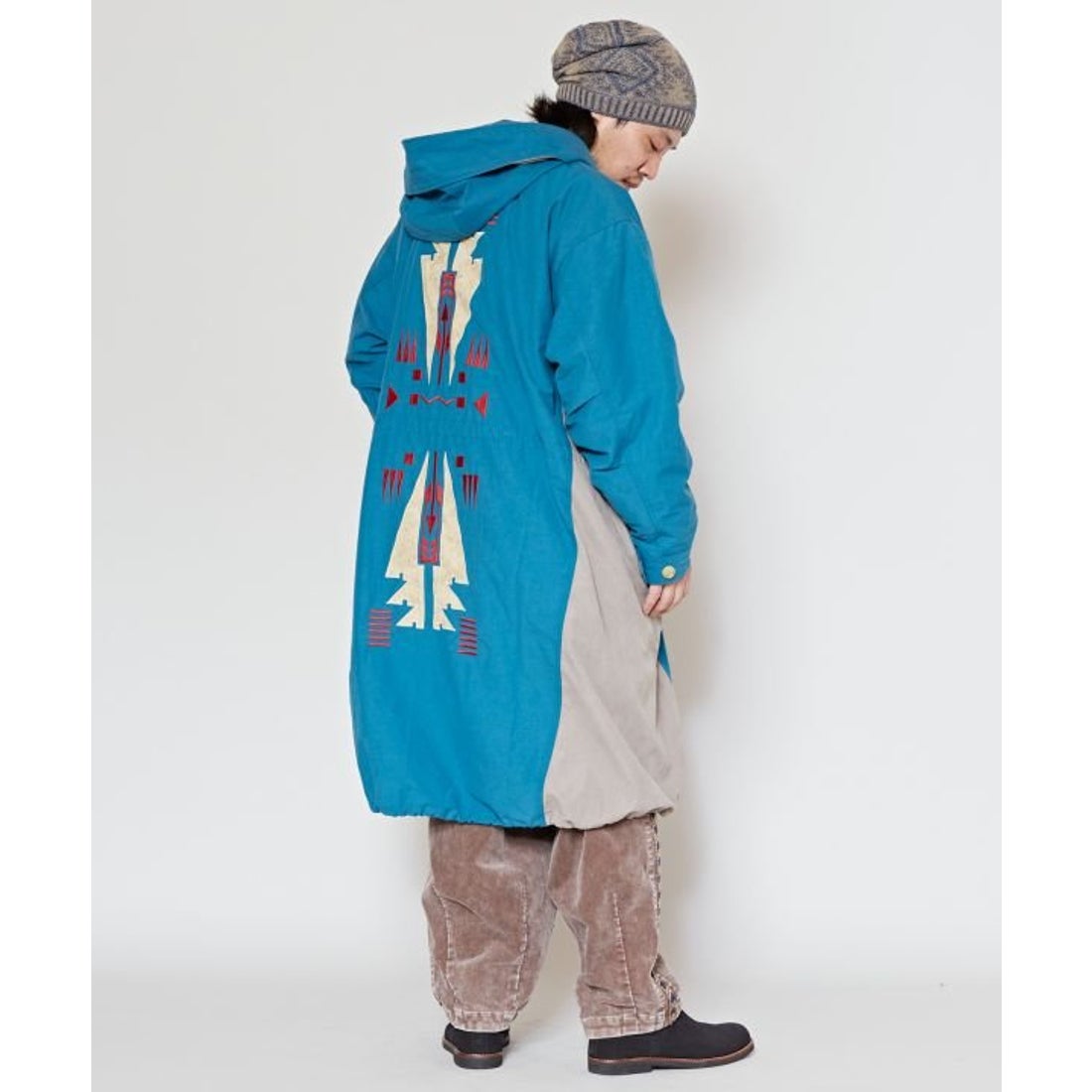 チャイハネ チャイハネ ギリディメンズコート （ターコイズブルー