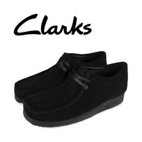 クラークス Clarks ワラビー ブーツ メンズ WALLABEE ブラック 黒