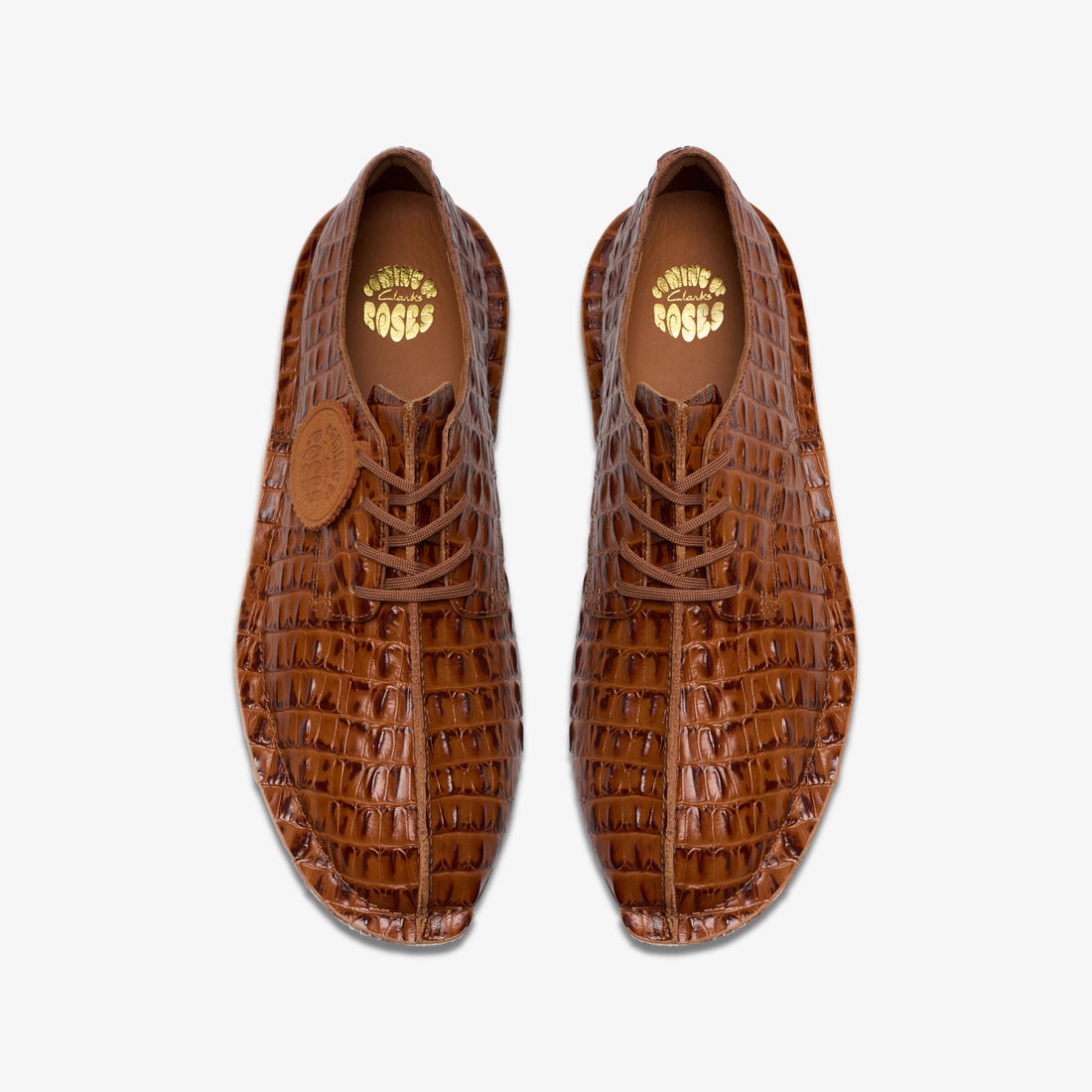 MARTINE ROSE x CLARKS CUR Derby M / メンズダービー （タンレザー