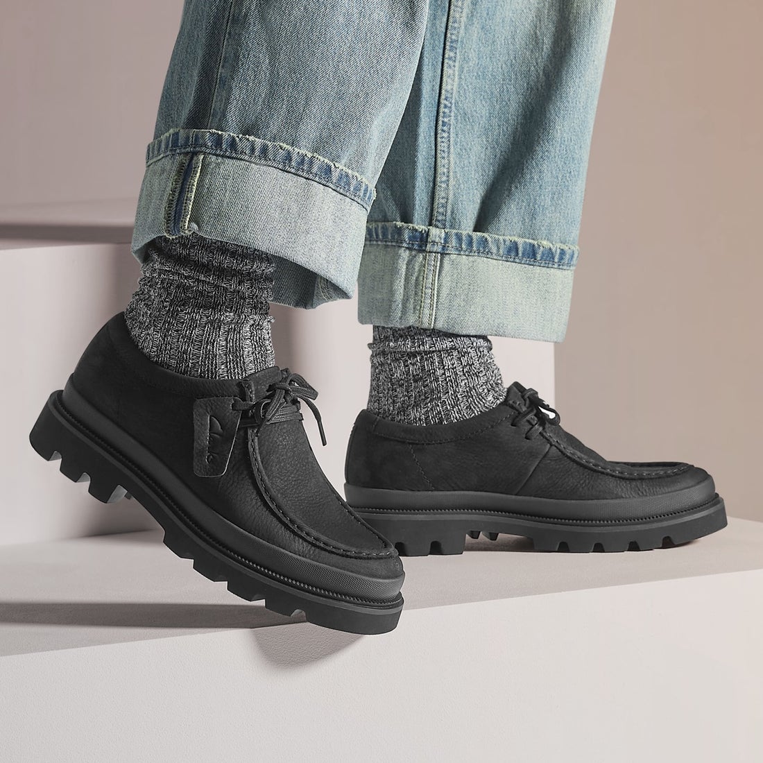 Clarks Badell Seam / バデルシーム （ブラックヌバック