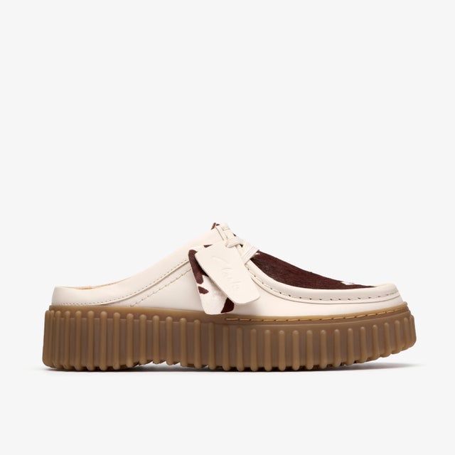 Torhill Mule / トーヒルミュール （カウプリント） -Clarks