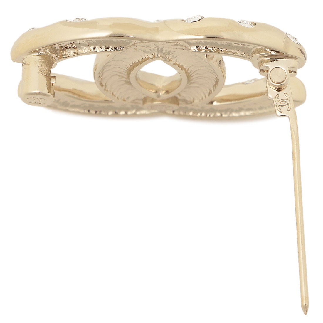 シャネル CHANEL ブローチ ココマーク CCマーク ゴールド シルバー