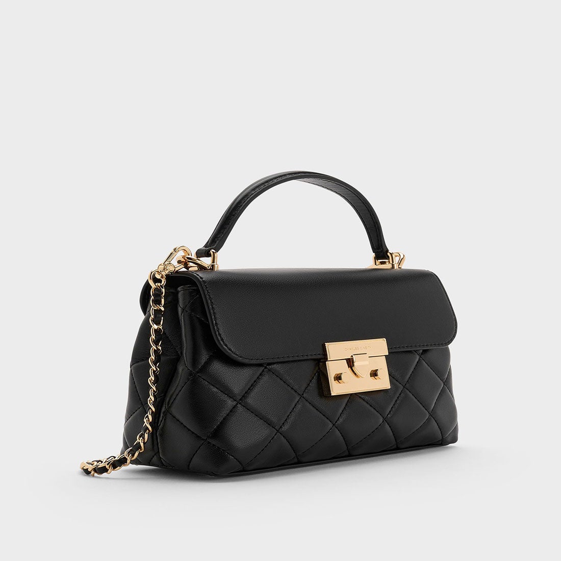 CHARLES & KEITH Alva アルヴァ キルトチェーンストラップトップ