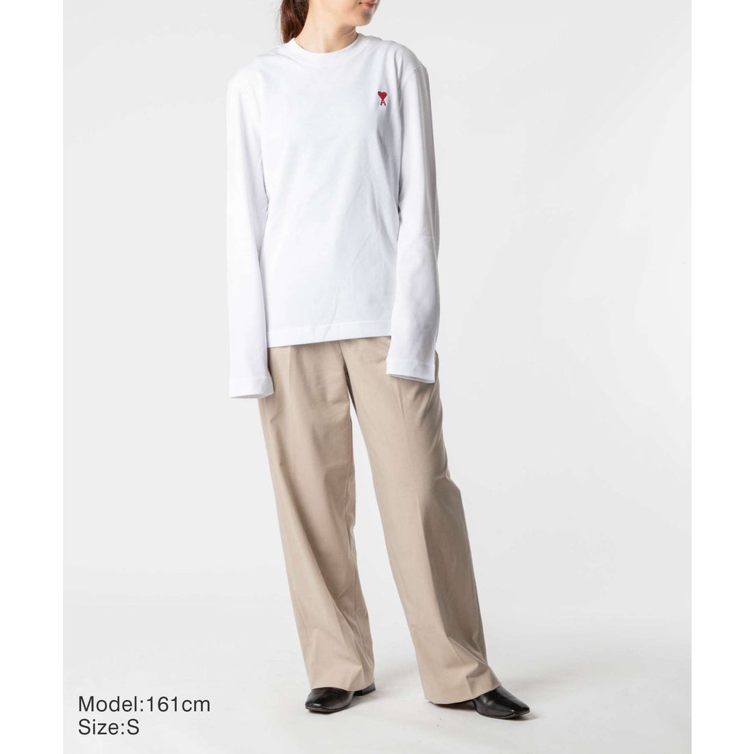 Ami Paris アミパリ Amiparis UTS205.726 Tシャツ LONG SLEEVES ADC