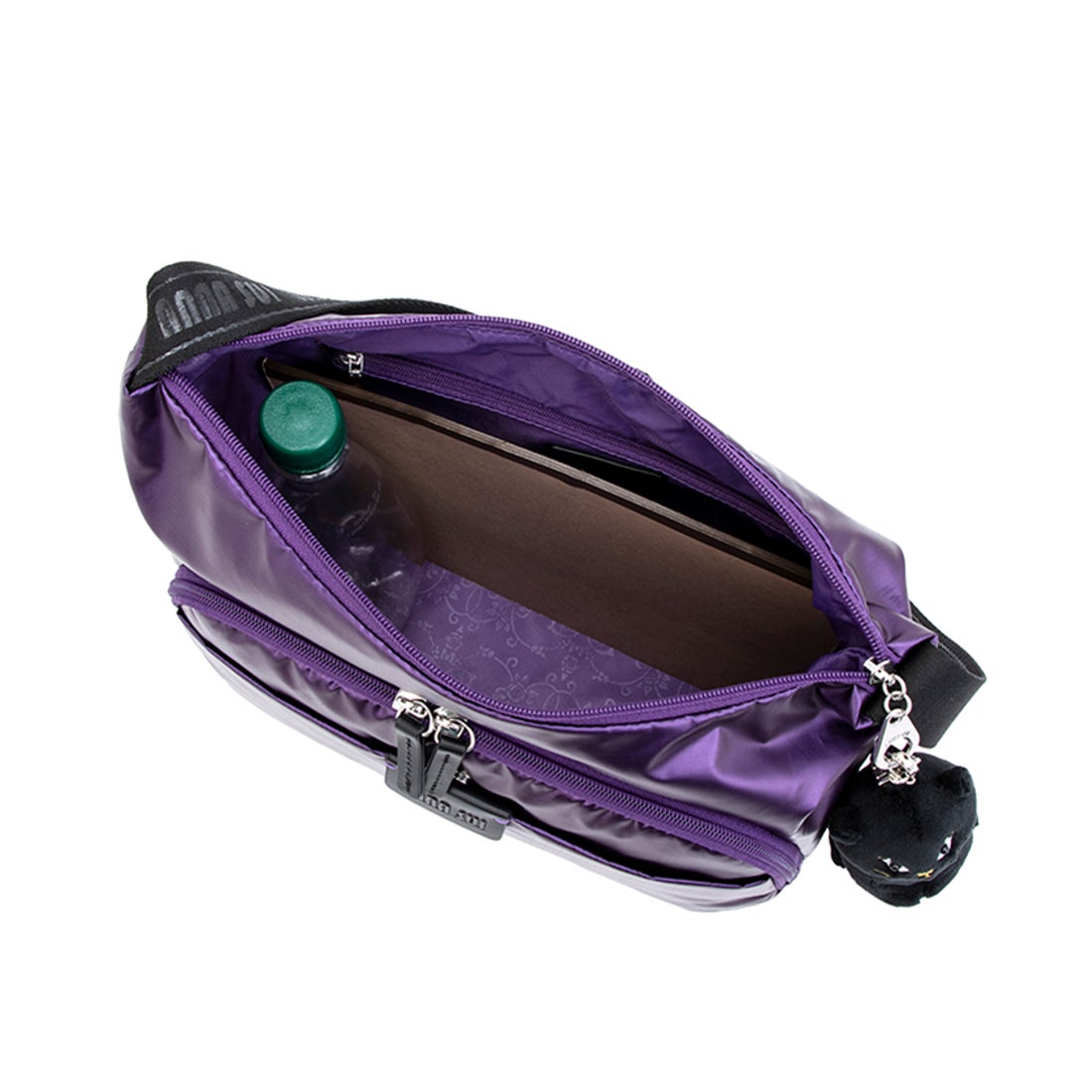 アナスイ ANNA SUI ワンダー ショルダーバッグ（大） （パープル） -靴