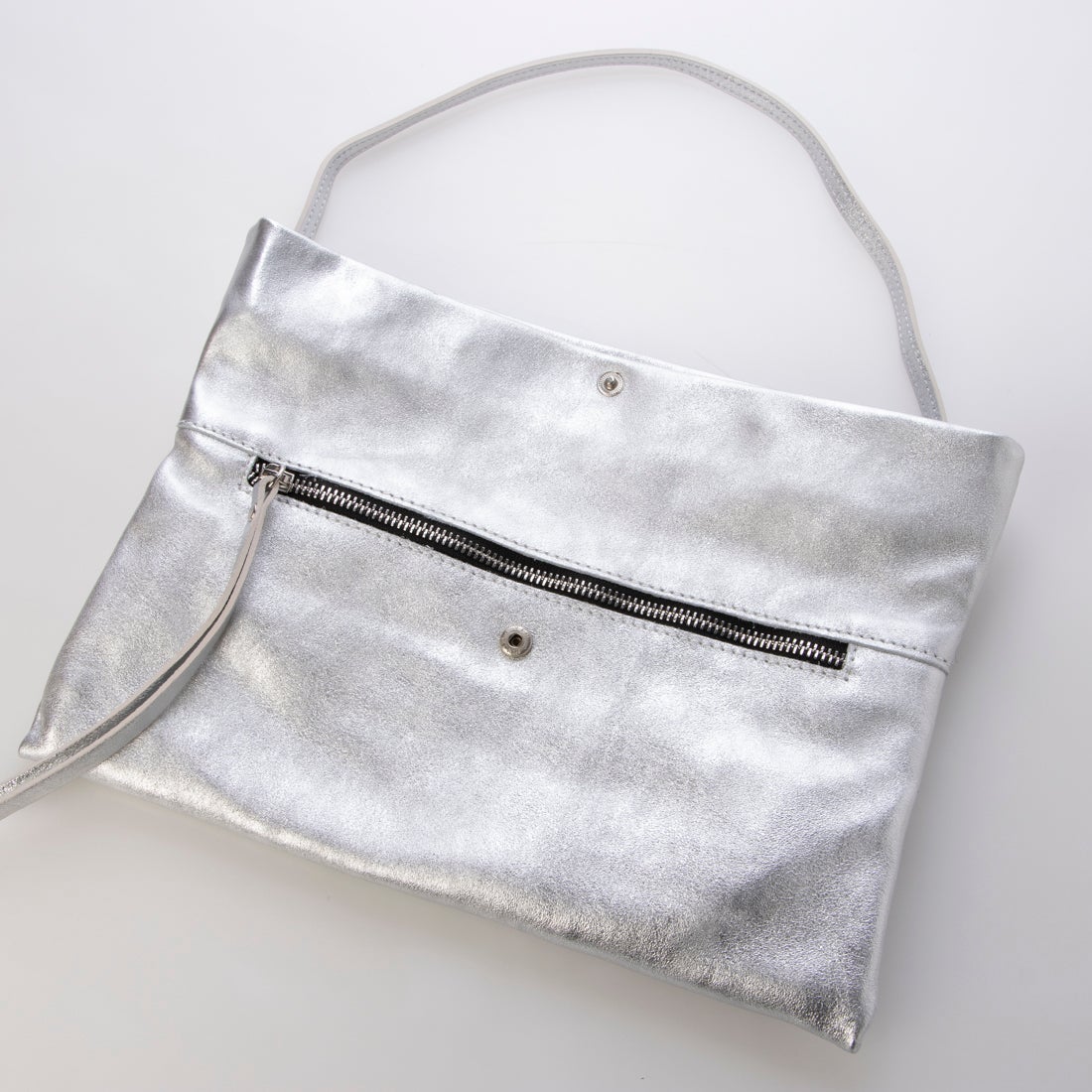 アンドレアカルドネ Andrea Cardone レザーワイドサコッシュ