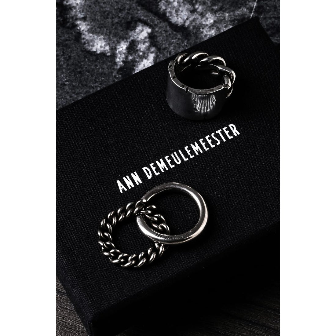 ANN DEMEULEMEEST RING （ANTIQUE SILVER） - Osaka / Kyoto, Ship