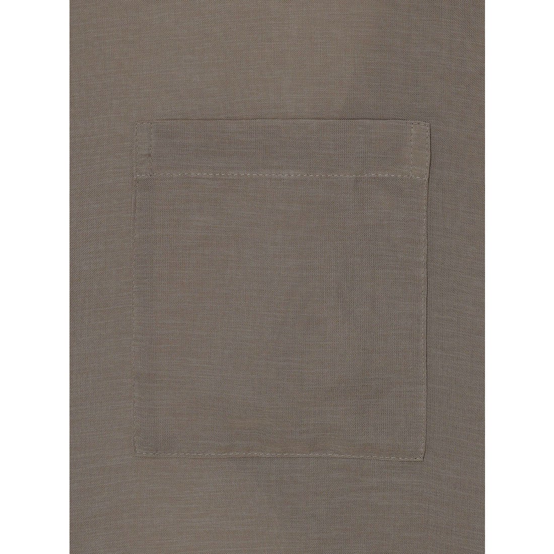 アニュアンス anuans ミニマルシアーオーバーシャツ （BLACK