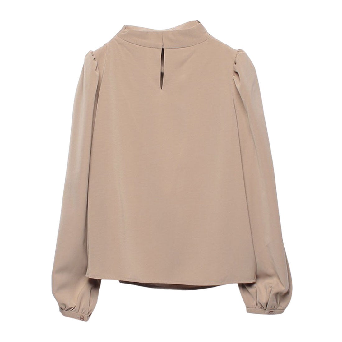 アニュアンス anuans アシンメトリードレープネックブラウス （IVORY