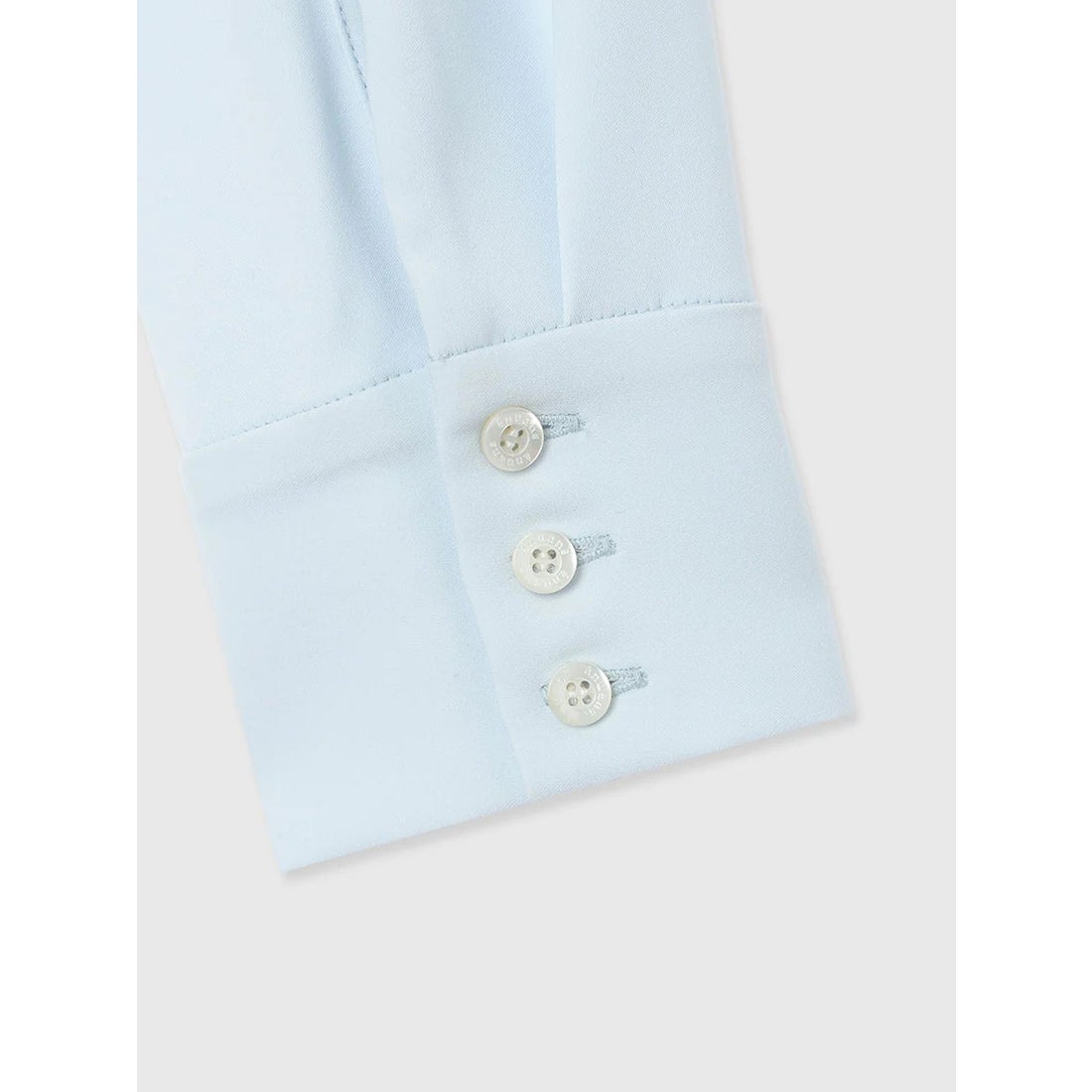 アニュアンス anuans ダブルサテンショールカラーブラウス （NAVY