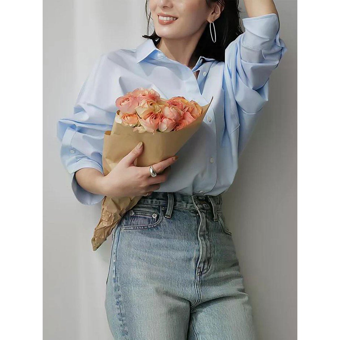 アニュアンス anuans 【26SS】スタンダードシャツ （YELLOW