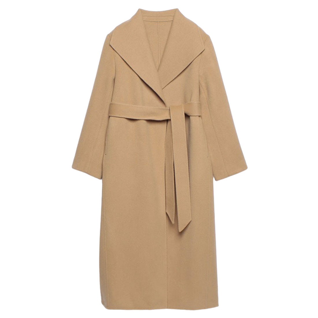 アニュアンス anuans ビッグカラーリバーコート （CAMEL