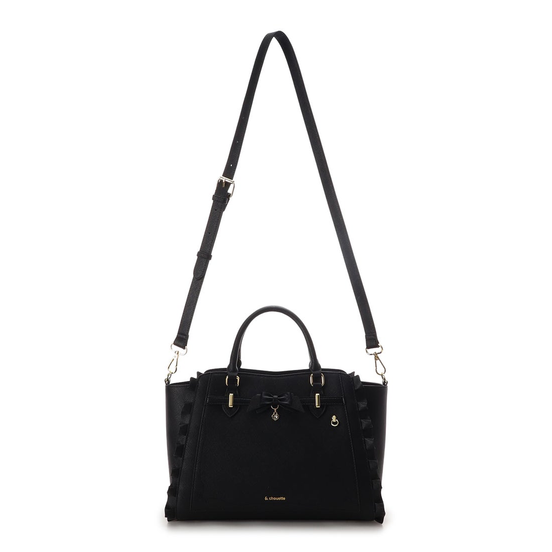 アンドシュエット & chouette 《推し事バッグ》リボンモチーフクリア