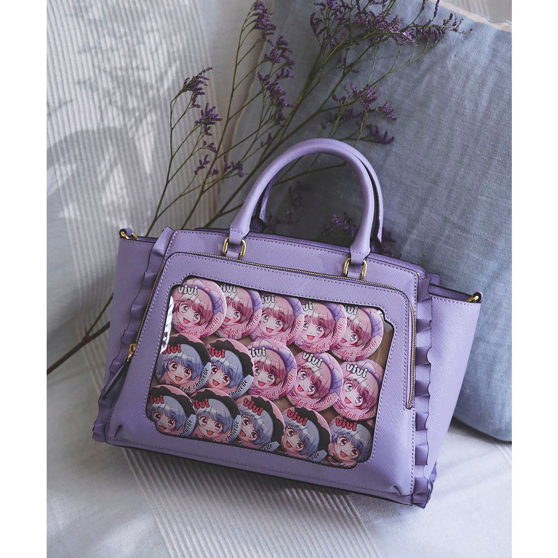 アンドシュエット & chouette 《推し事バッグ》クリアポケット付き