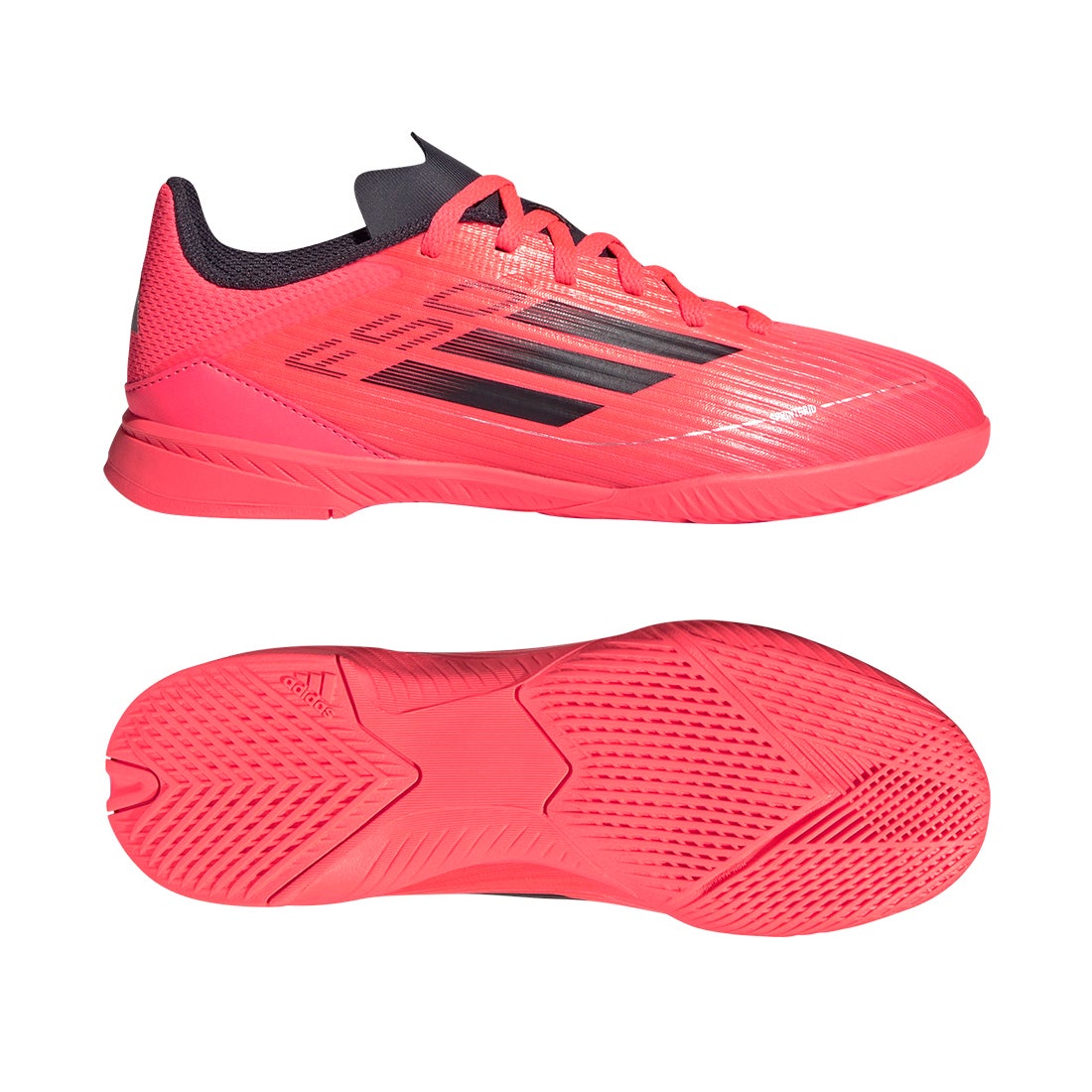 adidas アディダス キッズ F50 LEAGUE IN(レッド×ブラック×ゴールド