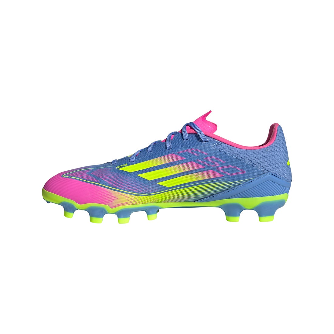 adidas アディダス F50 LEAGUE HG/AG(ブルー×イエロー×ピンク) NJV50