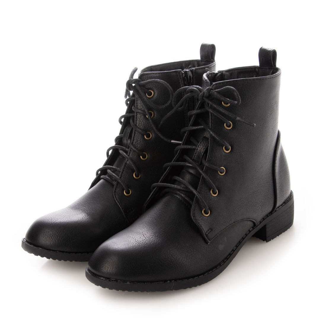 アレッタ ALETTA 心地よい定番 細足見せ シンプル編み上げショート