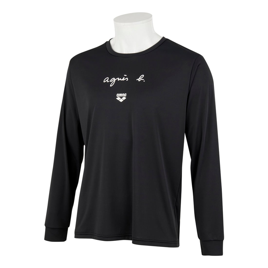 agnes b. x arena ロングスリーブシャツ｜UPF50＋・吸水速乾｜水陸両用