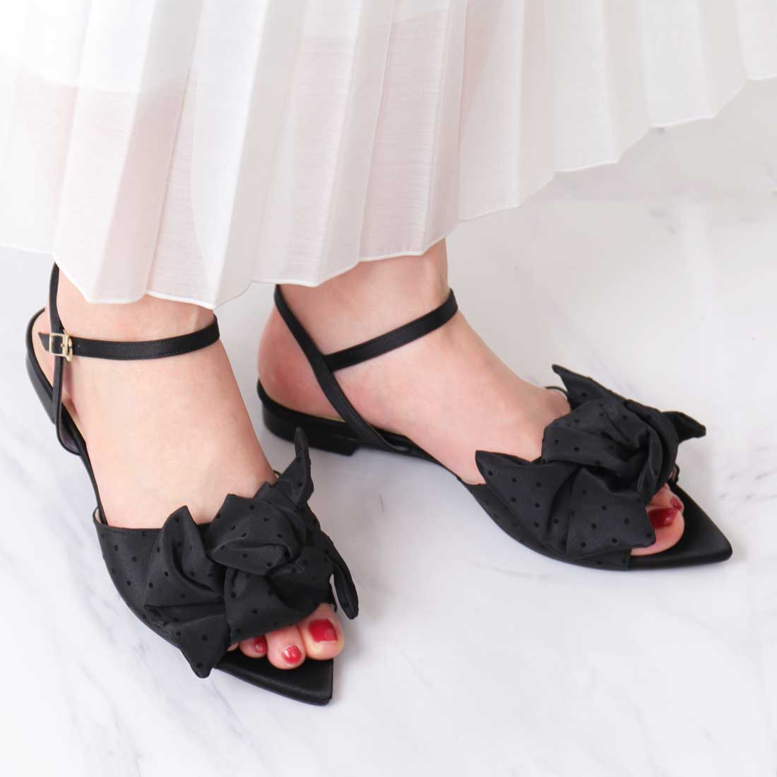 アルテミス バイ ダイアナ artemis by DIANA ビッグリボン ストラップ