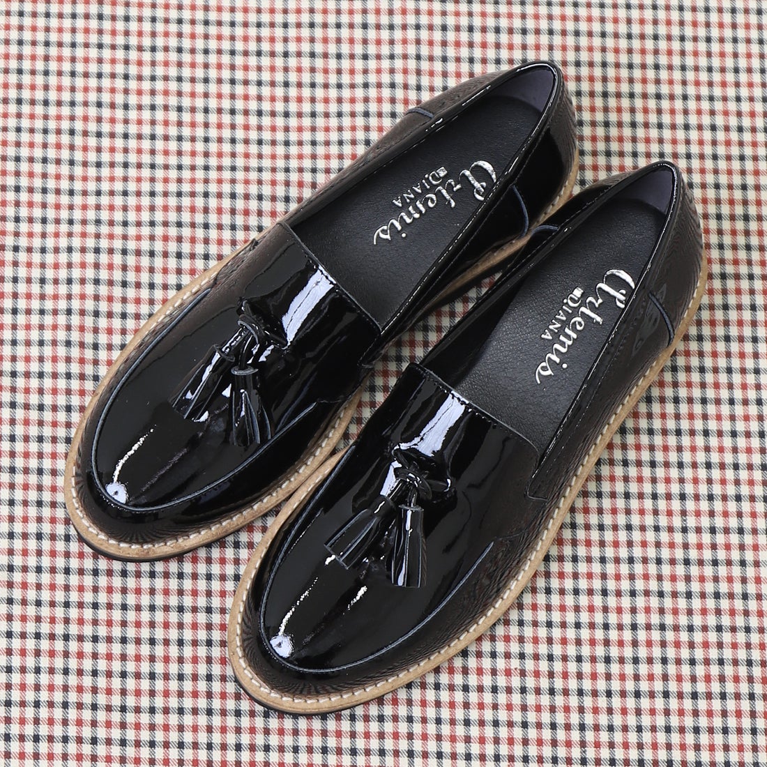 アルテミス バイ ダイアナ artemis by DIANA タッセル付き厚底