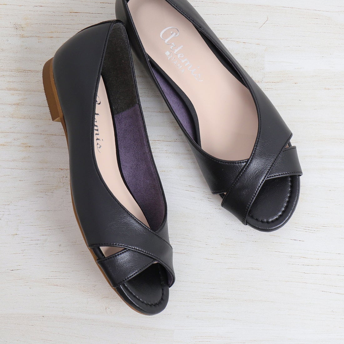 アルテミス バイ ダイアナ artemis by DIANA クロスオープントゥ