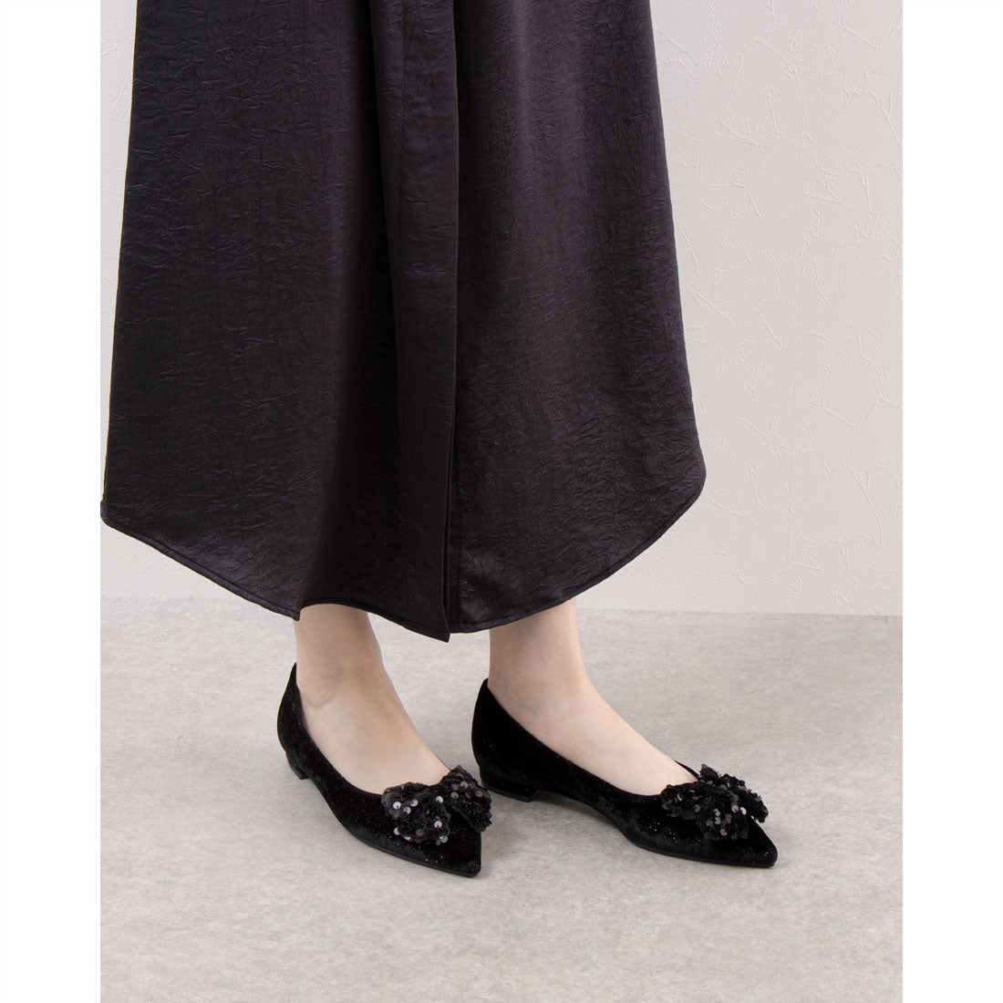 アルテミス バイ ダイアナ artemis by DIANA スパンコールリボン