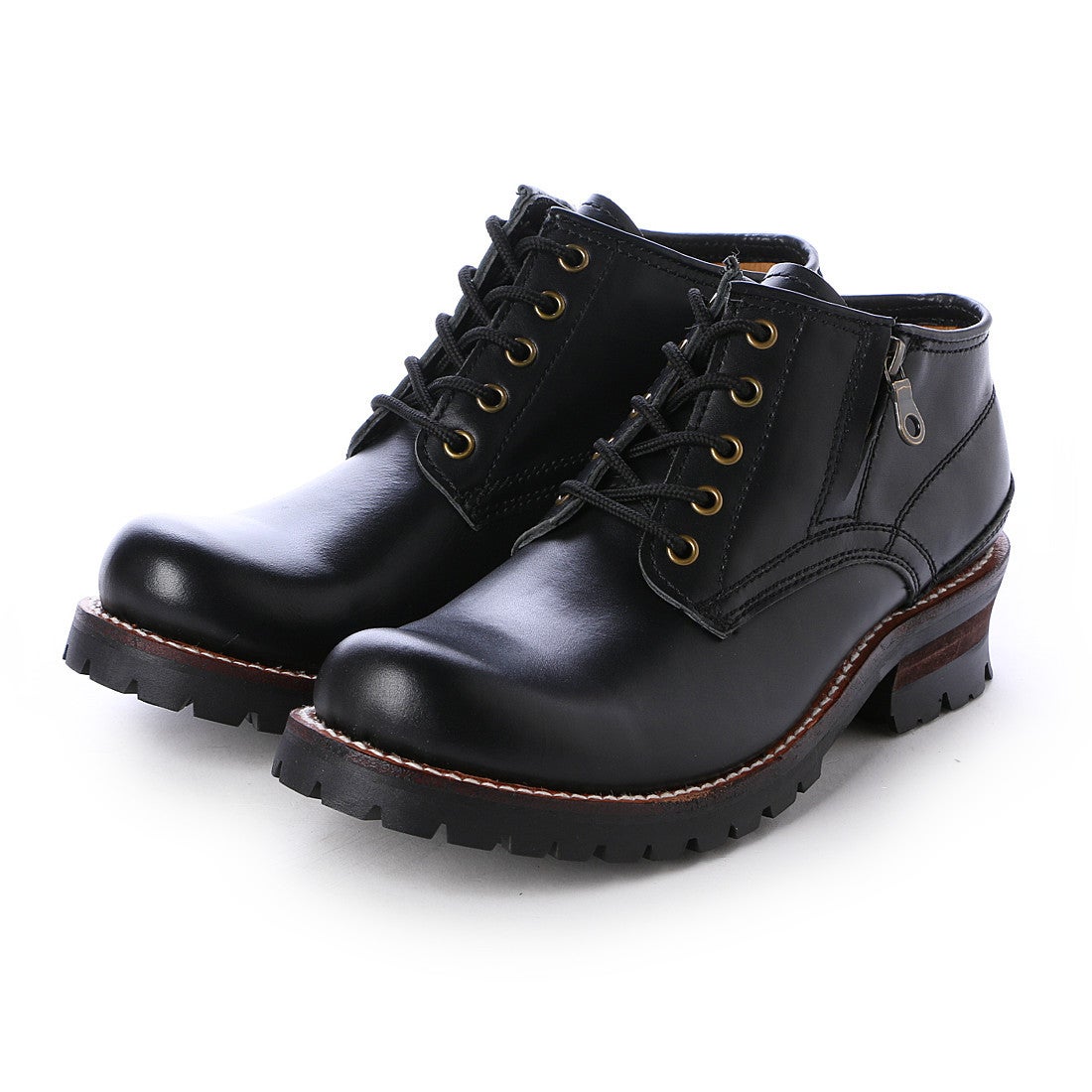 SFW ボアダム BOREDOM グッドイヤー製法 本革レースアップショート