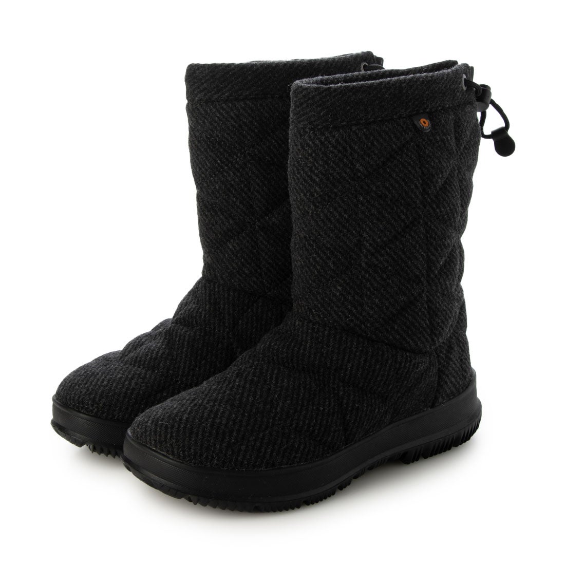 ボグス BOGS スノーデイ ミッド ウール スノーブーツ （ブラック